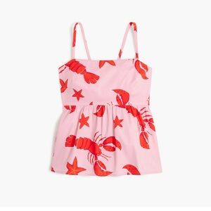 J. Crew Factory tie-back strappy top